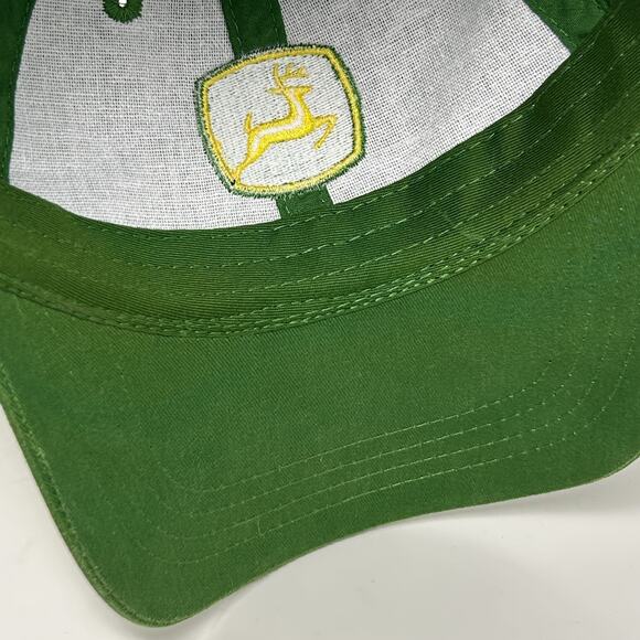 John Deere Owners Edition Hat Baseball Cap Green Farmer Farm Tractor Strapback - Picture 5 of 12